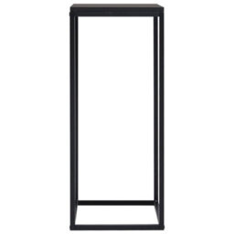 Berkfield Durable Side Tables 2 Pcs Black Steel - thumbnail 4