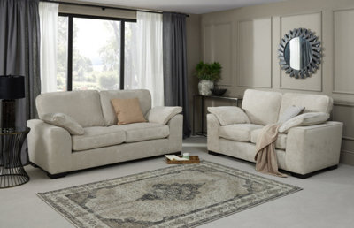 Modern Home Selby 3+2 Seater Sofa Set Silver - image 1