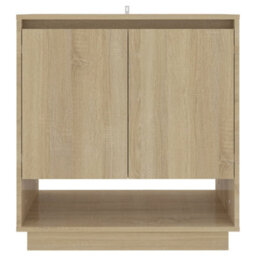 Berkfield Sideboard Sonoma Oak 70X41X75 Cm Engineered Wood - thumbnail 3
