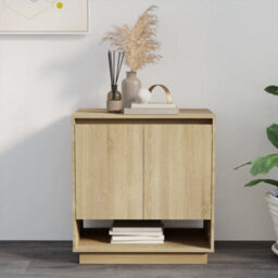 Berkfield Sideboard Sonoma Oak 70X41X75 Cm Engineered Wood - thumbnail 1