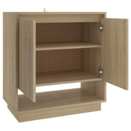Berkfield Sideboard Sonoma Oak 70X41X75 Cm Engineered Wood - thumbnail 5