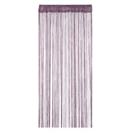 Neel Blue String Curtains Glitter Fringe Panel Fly Screen Doorway Tassel Curatin, 200Cm X 90Cm - Dark Purple - thumbnail 3