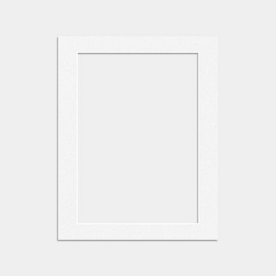 Ak Frames 14X11 White Picture Mounts To Fit A4 Aperture Size - Mount Board Only (No Frame Included) - image 1