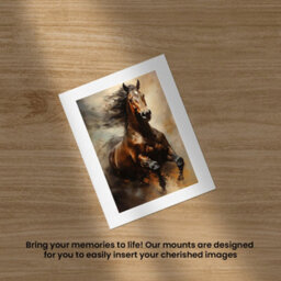 Ak Frames 14X11 White Picture Mounts To Fit A4 Aperture Size - Mount Board Only (No Frame Included) - thumbnail 5