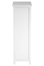 Orsina Modern Design White Mdf 5 Drawers Chest, Compact Chest Of Drawers For Livingroom, Minimalist Storage Chest - thumbnail 3