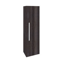 Rinse Bathrooms 1200mm Grey Wall Mounted Tall Unit Bathroom Storage Cabinet Unit Flat Packed - thumbnail 1