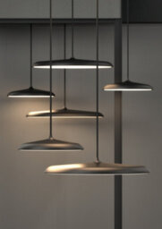Nordlux Artist Metal Pendant Light True Colour Black,mains Led - thumbnail 5