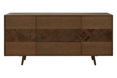 Orsina Spacious Brown Sideboard, Quality Crafted Sideboard For Livingroom, Versatile Design Mid Century Sideboard - image 1