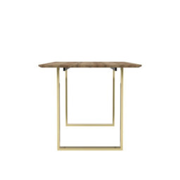 LPD Antibes Dining Table - Mdf - L180 X W90 X H76 Cm - Russet/gold - thumbnail 5