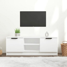 Vidaxl Tv Cabinet White 102X35X36.5 Cm Engineered Wood - thumbnail 2