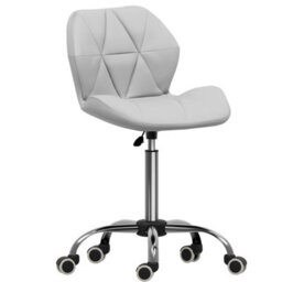 Lassic Vida Designs Geo White Office Swivel Chair Ukfr Pu Faux Leather - thumbnail 8