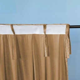 Neel Blue 3X3M Crushed Velvet Backdrop, Photography Background Blackout Curtain - Dark Gold - thumbnail 6