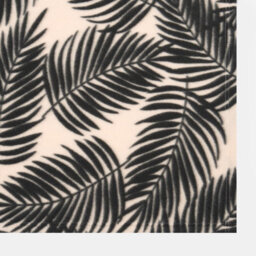 OHS Palm Leaf Throw Over Bed Blanket Soft Garden Chair Fleece Warm Travel Bedspread - thumbnail 4