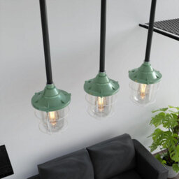 Ledsone Vintage Cluster Pendant Light E27 Cage Lampshade Hanging Ceiling Lighting For Kitchen Island Living Room H-30Cm - thumbnail 5