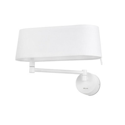 Luminosa Lighting Luminosa Desliz Led Wall Lamp White 11W 2700K - image 1