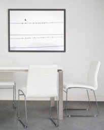 Beliani Set Of 2 Dining Chairs Kiron Faux Leather White - thumbnail 2