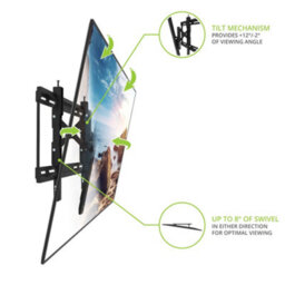 Kanto Mounts Te300 Extend And Tilting Tv Wall Mount For 43-Inch - 90-Inch Tvs - thumbnail 5