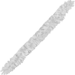 Tectake Christmas Garland In Detailed And Lifelike Look, 270 Cm Long - White - thumbnail 2