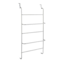 House Of Home 5 Tier Over Door Towel Rail & Clothes Airer Hanging Storage Rack - thumbnail 7