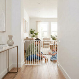Safetots Screw Fit Metal Baby Gate, White, 120Cm - 130Cm - thumbnail 6
