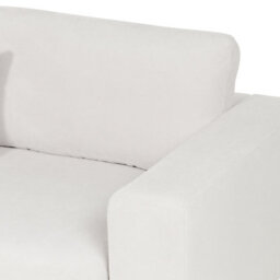 Beliani Corner Sofa 5 Seater Lofoten Fabric Off-White Left Hand - thumbnail 7