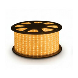 Pegdev - Pdl Static Led Rope Light Kit 13mm Pvc Tube Warm White 36 Leds Per Metre With Wiring Accessories Indoor Outdoor 90M