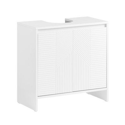 Sobuy Bzr157-W, Under Sink Cabinet Bathroom Vanity Unit Bathroom Storage Cabinet With 2 Doors,white,w30Xd60Xh60 - image 1