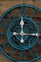 Marco Paul Large Outdoor Wall Clock 12 In Outside Waterproof Garden Clock - thumbnail 8