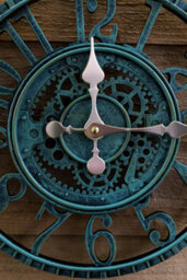 Marco Paul Large Outdoor Wall Clock 12 In Outside Waterproof Garden Clock - thumbnail 7
