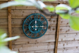 Marco Paul Large Outdoor Wall Clock 12 In Outside Waterproof Garden Clock - thumbnail 1