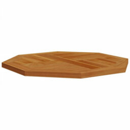 Berkfield Table Top 70X70X2.5 Cm Octagonal Solid Wood Teak - thumbnail 4