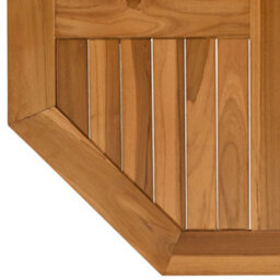 Berkfield Table Top 70X70X2.5 Cm Octagonal Solid Wood Teak - thumbnail 6