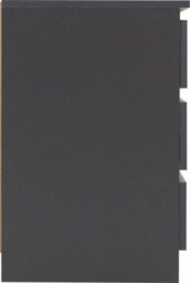 Seconique Malvern 3 Drawer Bedside - L40 X W40 X H60 Cm - Grey - thumbnail 4