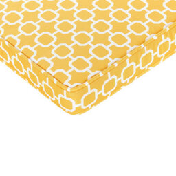 Beliani Set Of 2 Garden Chair Cushions Terni 37 X 34 Cm Yellow - thumbnail 6