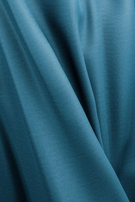 Bricoflor Blackout Curtain With Concealed Loops  - Blue - 2,45 X 1,40 M - Plain - image 1