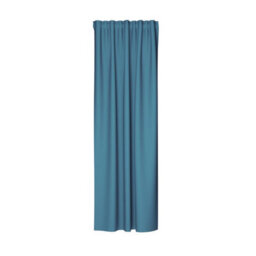 Bricoflor Blackout Curtain With Concealed Loops  - Blue - 2,45 X 1,40 M - Plain - thumbnail 4