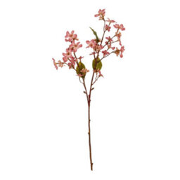 Hill Interiors Vernicia Fordii Artificial Flower Spray Pink (One Size) - thumbnail 2