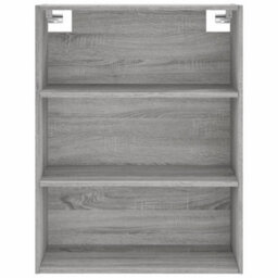 Berkfield Highboard Grey Sonoma 69.5X34X180 Cm Engineered Wood - thumbnail 6