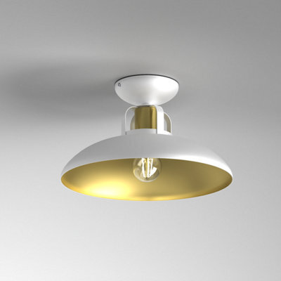 Milagro Ceiling Lamp Felix White/gold 1Xe27 - image 1