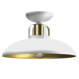 Milagro Ceiling Lamp Felix White/gold 1Xe27 - thumbnail 2