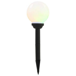 Outdoor Solar Lamps 8 Pcs Led Spherical 15 Cm Rgb - thumbnail 3