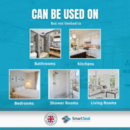 Smartseal Anti-Condensation Paint, Mountain Stone (2.5L) Bathroom, Kitchen, Bedroom Walls, Ceilings, Stop Moisture & Condensation - thumbnail 5