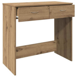 Berkfield Modern Desk Artisian Oak 80X40X75 Cm Engineered Wood - thumbnail 5