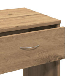 Berkfield Modern Desk Artisian Oak 80X40X75 Cm Engineered Wood - thumbnail 9