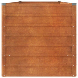 Walplus Garden Raised Bed Rusty 240X80X77 Cm Corten Steel - thumbnail 5