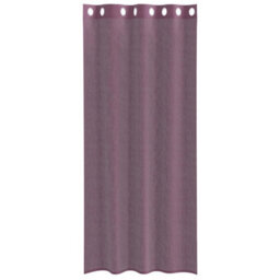 Berkfield Voile Curtains With Grommets 2 Pcs Purple 140X245 Cm - thumbnail 4