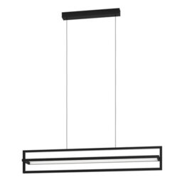 Eglo Siberia Modern Black Steel Led Pendant Light Wbs - thumbnail 4