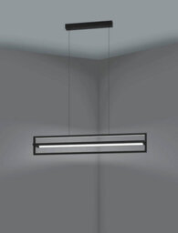 Eglo Siberia Modern Black Steel Led Pendant Light Wbs - thumbnail 3