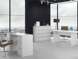 M8 120 Malwa Chest Of Drawers White - thumbnail 2
