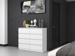 M8 120 Malwa Chest Of Drawers White - thumbnail 5